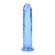 Μαλακό Πέος Χωρίς Όρχεις - Straight Realistic Dildo With Suction Cup Blue 22cm Sex Toys 