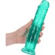 Straight Realistic Dildo With Suction Cup Green 25cm Sex Toys