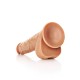 Μεγάλο Ομοίωμα Πέους - Straight Realistic Dildo With Balls Brown 30cm Sex Toys 