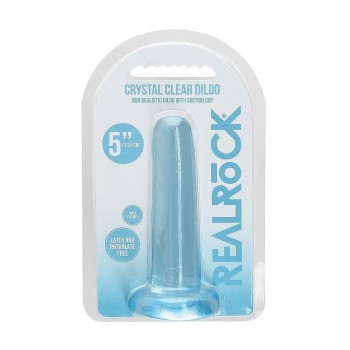 Μη Ρεαλιστικό Ομοίωμα - Crystal Clear Non Realistic Dildo Blue 13cm