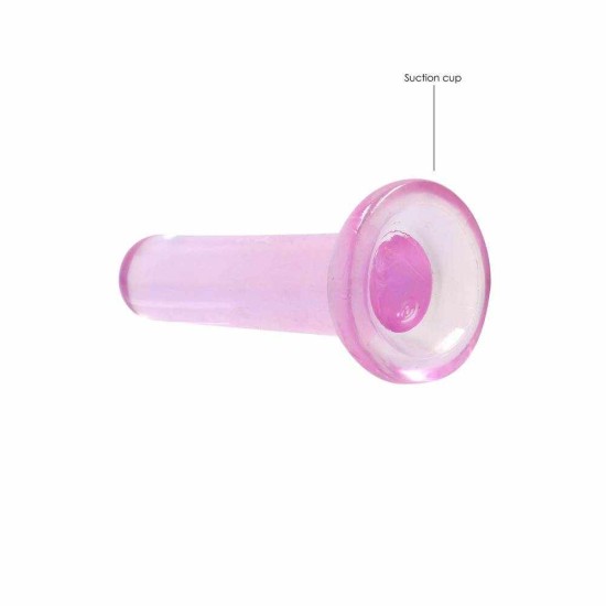 Μη Ρεαλιστικό Ομοίωμα - Crystal Clear Non Realistic Dildo Pink 13cm Sex Toys 