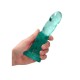Μη Ρεαλιστικό Ομοίωμα - Crystal Clear Non Realistic Dildo Turquoise 18cm Sex Toys 