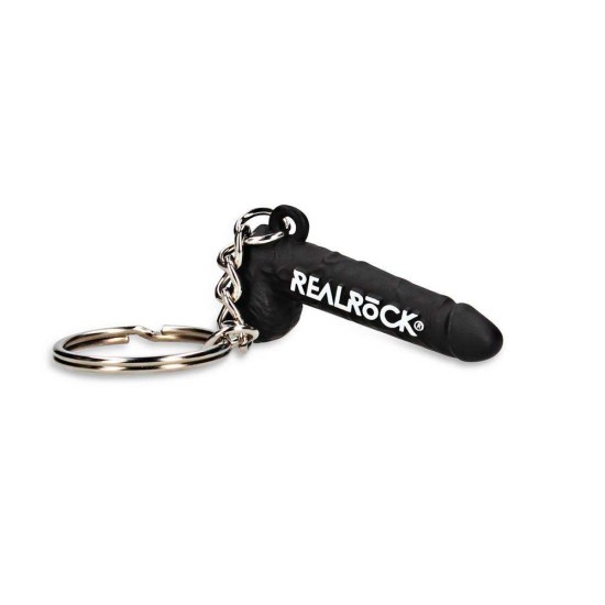 Μπρελόκ Ομοίωμα Πέους - Realrock Penis Key Chain Black Sex Toys 