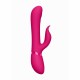 Etsu Pulse Wave Vibrating Rabbit With 4 Sleeves Pink Sex Toys