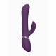 Etsu Pulse Wave Vibrating Rabbit With 4 Sleeves Purple Sex Toys