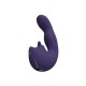 Yumi Triple Finger Motion Vibrator With Tongue Purple Sex Toys