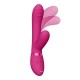 Rabbit Δονητής Με Κίνηση - Tani Finger Motion With Pulse Wave Rabbit Vibrator Pink Sex Toys 
