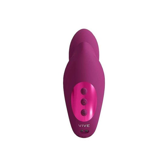 Yuki Dual G Spot Vibrator With Beads Pink Sex Toys