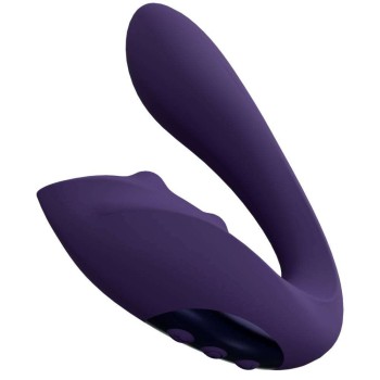 Yuki Dual G Spot Vibrator With Beads Purple