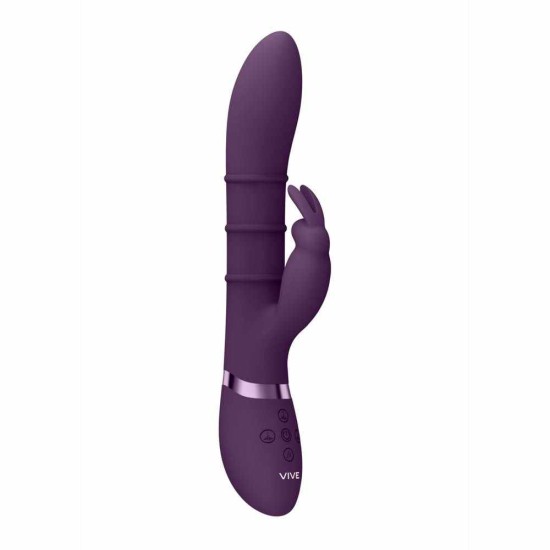 Rabbit Δονητής Με Παλινδρομική Κίνηση - Sora Up & Down G Spot Rabbit Vibrator Purple Sex Toys 