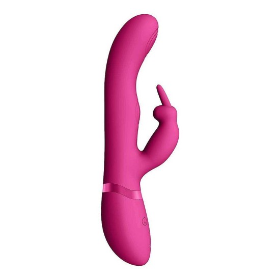 Rabbit Δονητής Με Παλμούς - May Dual Pulse Wave Rabbit Vibrator Pink Sex Toys 