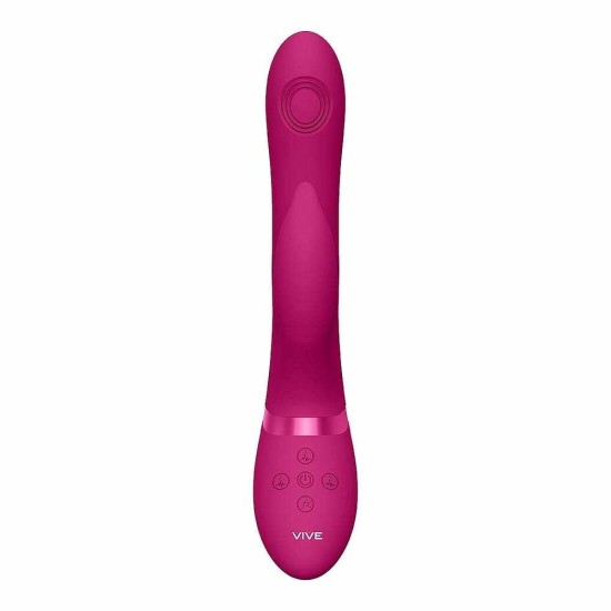 Aimi Swinging, Pulse Wave & Vibrating Rabbit Vibrator Pink Sex Toys