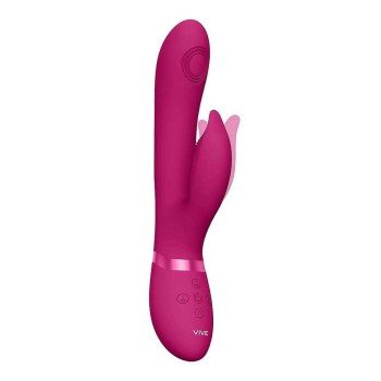 Aimi Swinging, Pulse Wave & Vibrating Rabbit Vibrator Pink