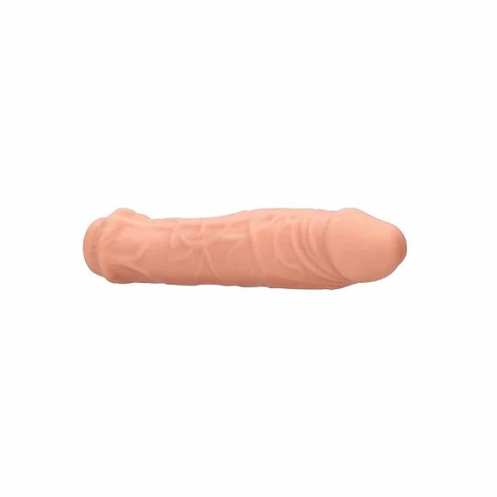 Ρεαλιστικό Κάλυμμα Πέους - Realrock Realistic Penis Extender Beige 16cm Sex Toys 