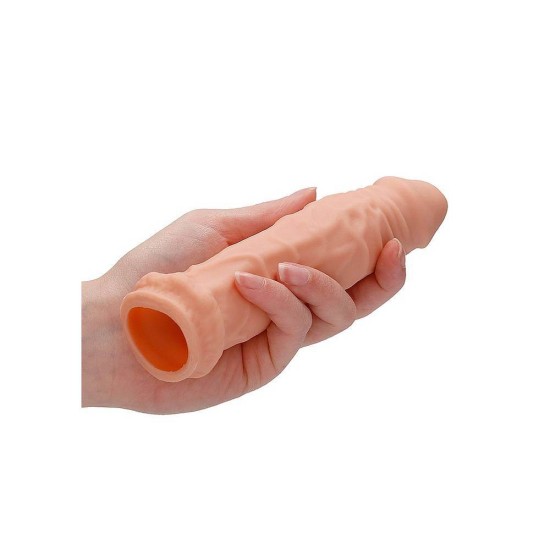 Ρεαλιστικό Κάλυμμα Πέους - Realrock Realistic Penis Extender Beige 16cm Sex Toys 