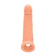Ρεαλιστικό Κάλυμμα Πέους - Realrock Realistic Penis Extender Beige 21cm Sex Toys 