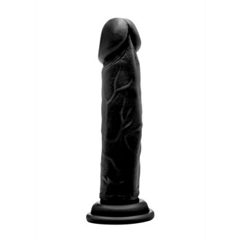 Realrock Realistic Cock With Suction Cup Black 20cm