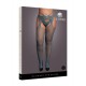 Σέξι Καλσόν Ζαρτιέρες - Suspender Pantyhose With Strappy Waist Green Ερωτικά Εσώρουχα 
