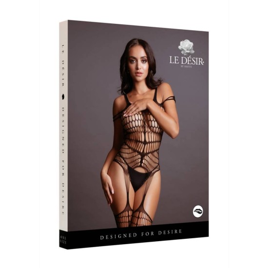 Σέξι Ολόσωμο Καλσόν - Le Desir Bodystocking Shredded Style Black Ερωτικά Εσώρουχα 