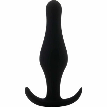 Shots Butt Plug With Handle Small Black