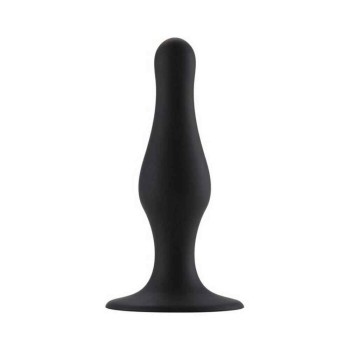 Shots Butt Plug With Suction Cup Medium Black