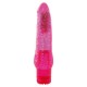 Γυαλιστερός Ρεαλιστικός Δονητής - Classy Glitter Realistic Vibrator Pink 20cm Sex Toys 