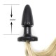 Toyz4lovers Long Horse Tail Plug Beige Sex Toys