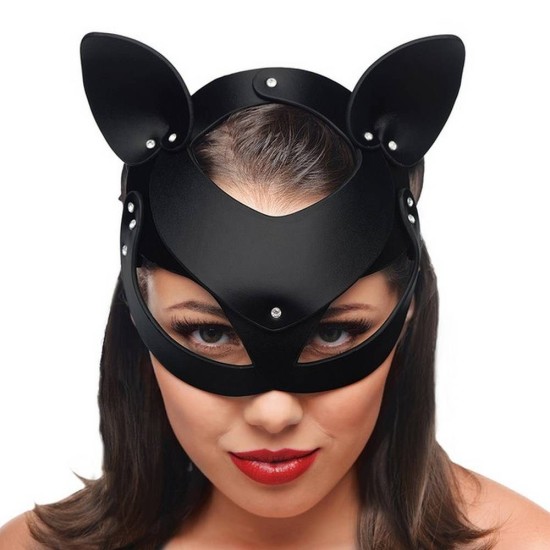 Σετ Μάσκα Και Ουρά Γάτας - Black Cat Tail Anal Plug & Mask Set Sex Toys 