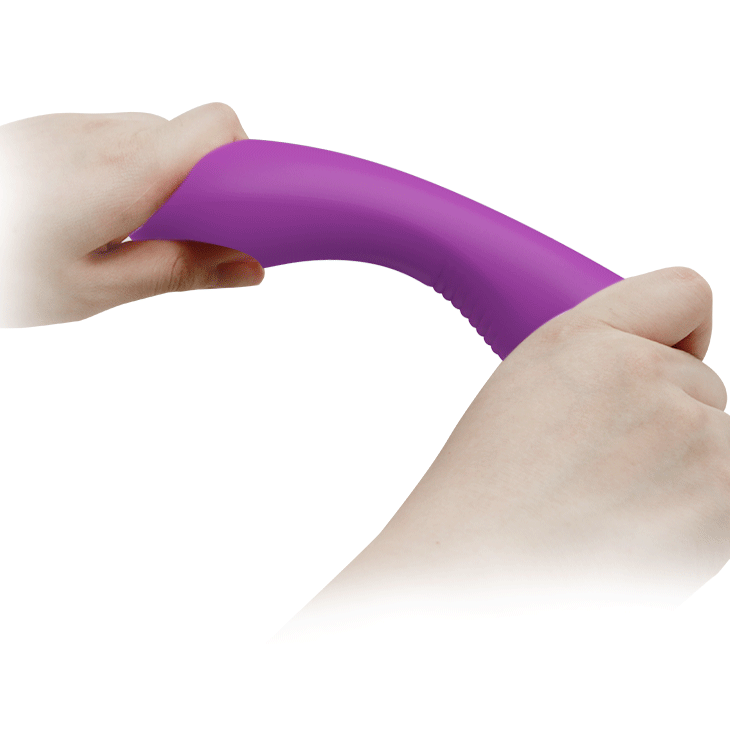 Ευλύγιστος Δονητής Σημείου G - Elsa Flexible G Spot Vibrator Purple Sex Toys 