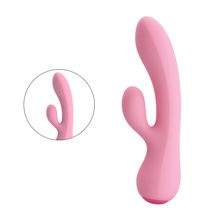 Rabbit Δονητής Σιλικόνης - Zachary Rechargeable Rabbit Vibrator Pink Sex Toys 