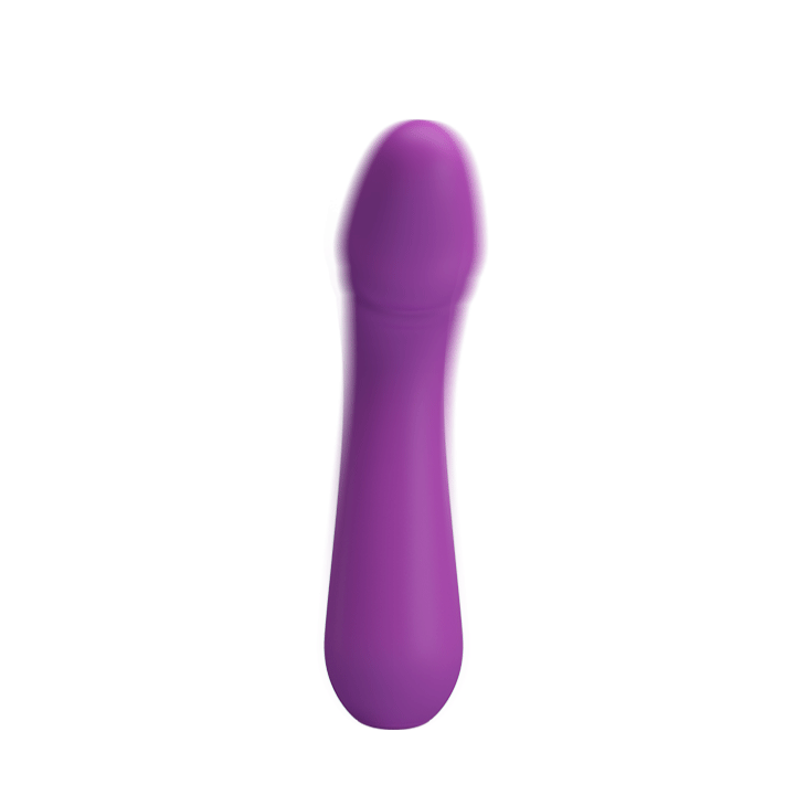 Pretty Love Cetus Soft Silicone Vibrator Purple Sex Toys