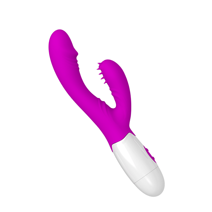 Andre Silicone Rabbit Vibrator Purple
