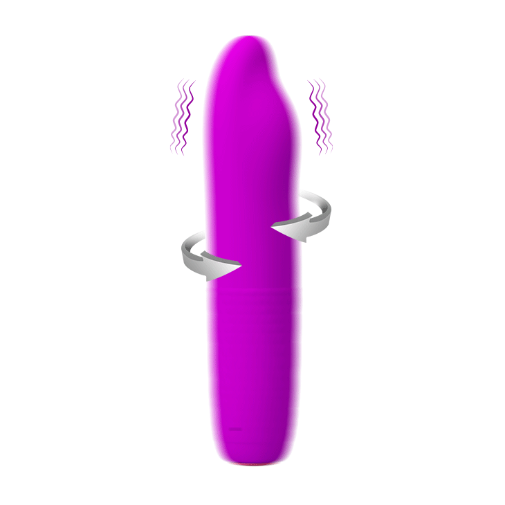 Περιστρεφόμενος Δονητής Σημείου G - Burke Rotating G Spot Vibrator Purple