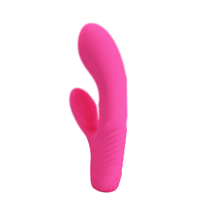 Ευλύγιστος Rabbit Δονητής - Tim Rechargeable Rabbit Vibrator Fuchsia Sex Toys 