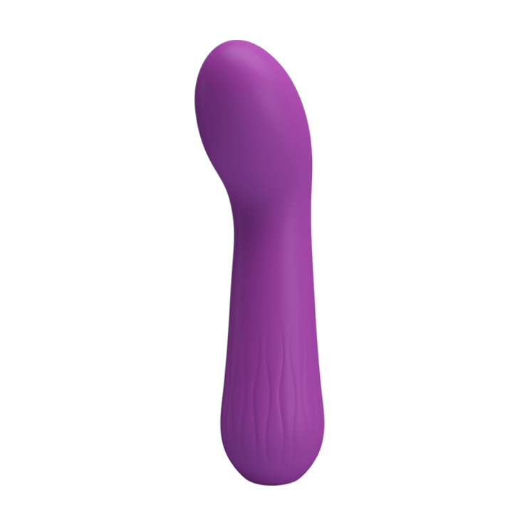 Μαλακός Και Ευλύγιστος Δονητής - Faun Soft Silicone G Spot Vibrator Purple Sex Toys 
